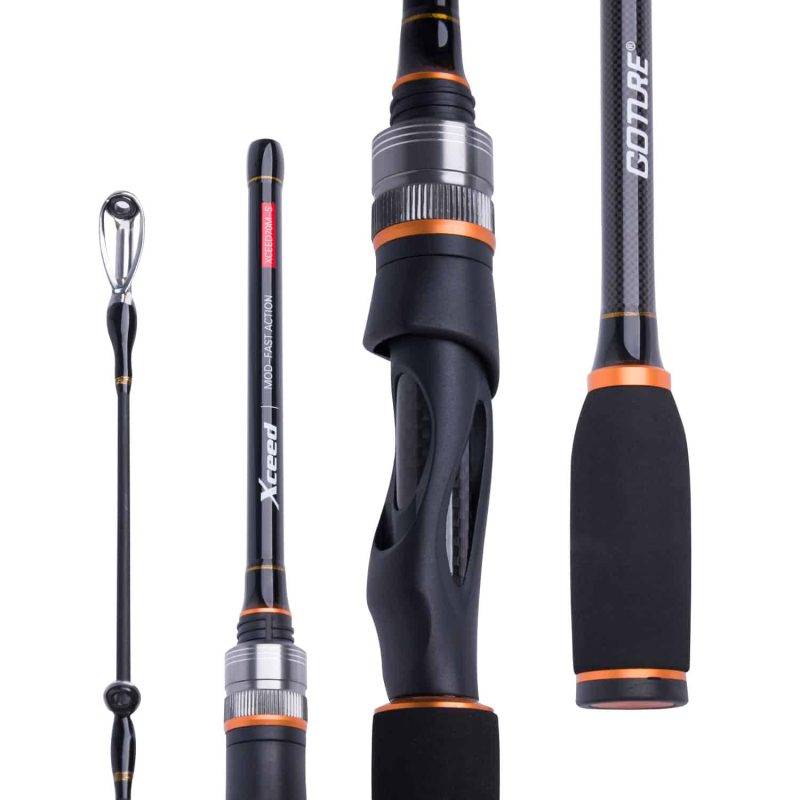 Goture Distance Throwing Fishing Rod Saltwater 3m Telescopic